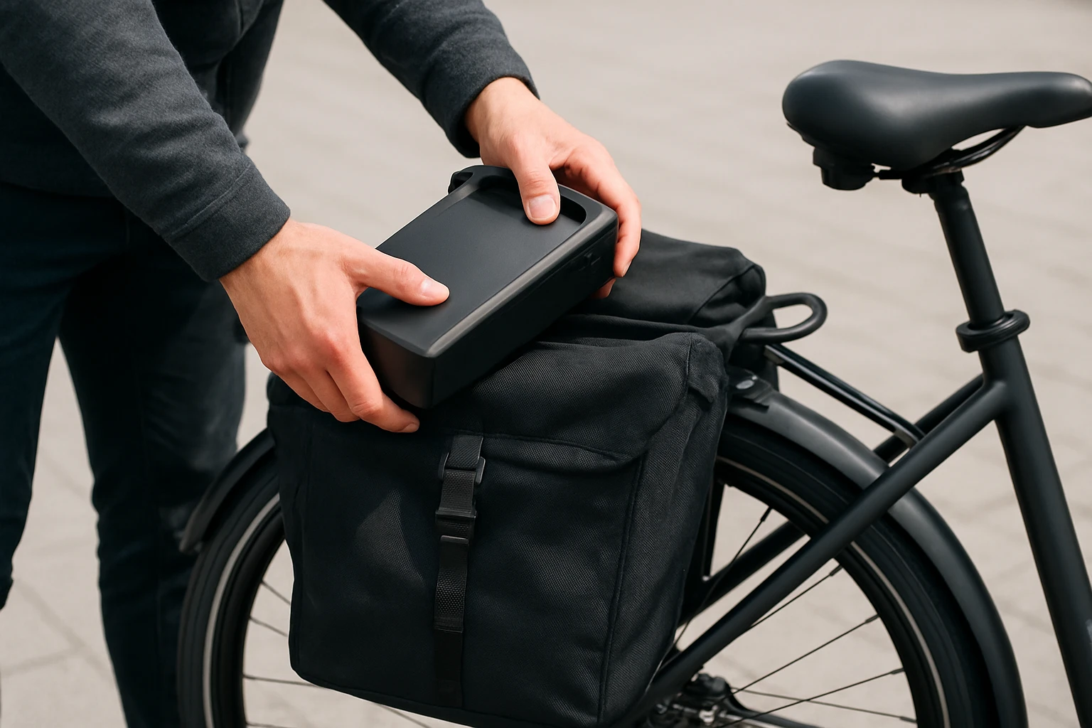 How to Safely Carry an E‑Bike Battery in Your Pannier