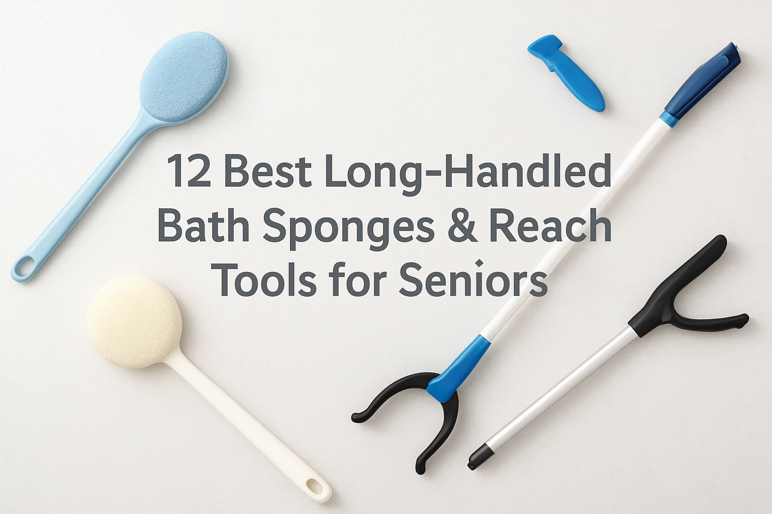 12 Best Long-Handled Bath Sponges & Reach Tools for Seniors