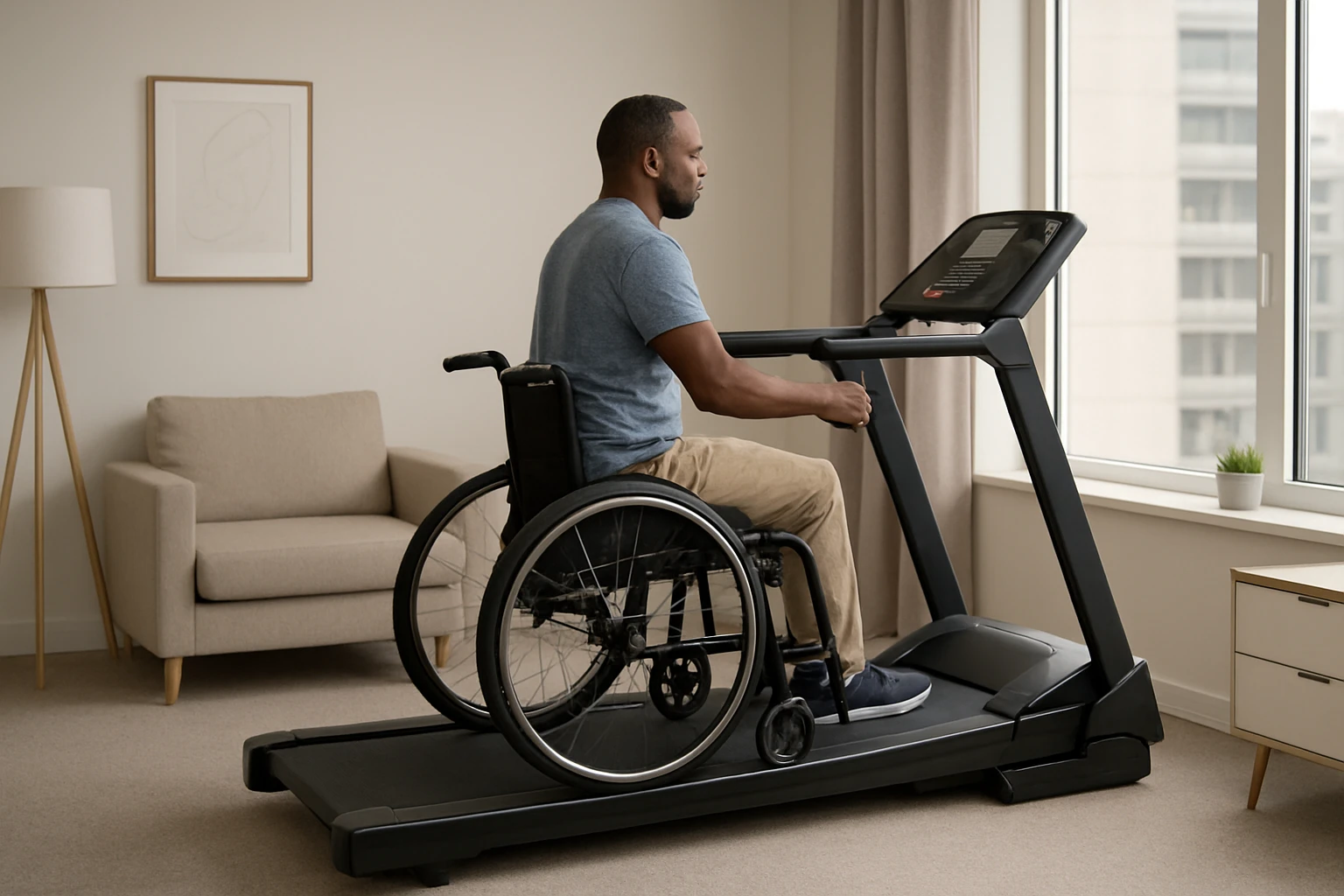 Accessible Treadmill Modifications for Disabled Apartment Dwellers
