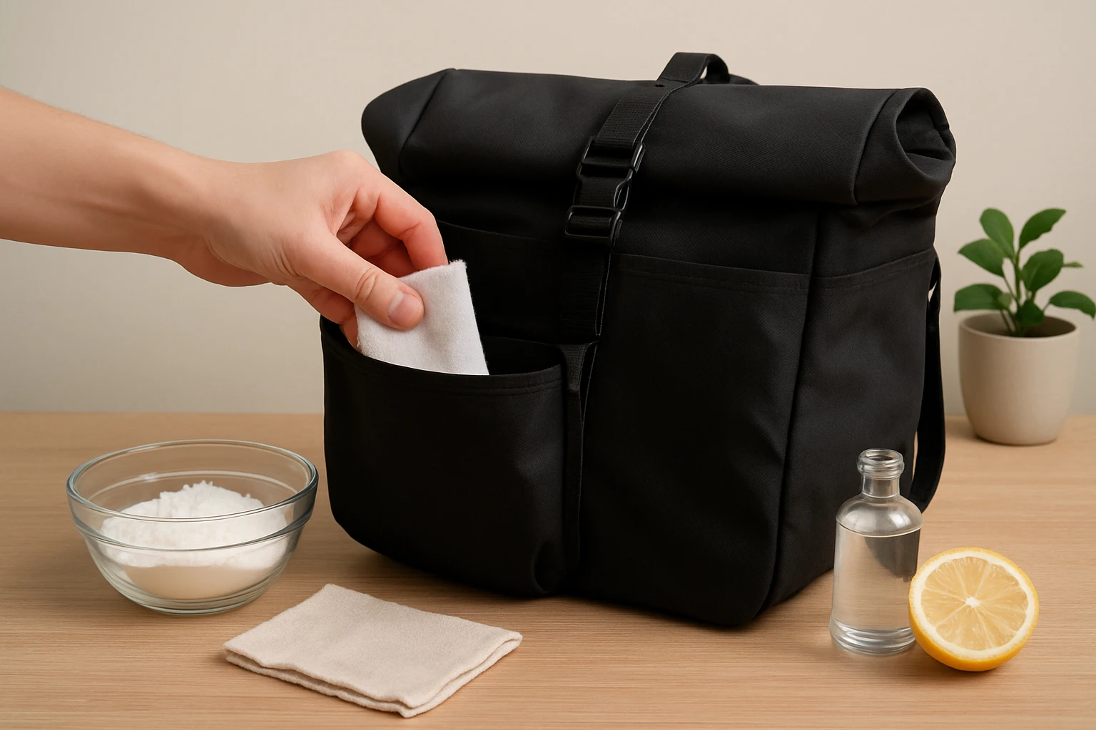How to Remove Odor from Bike Panniers Naturally