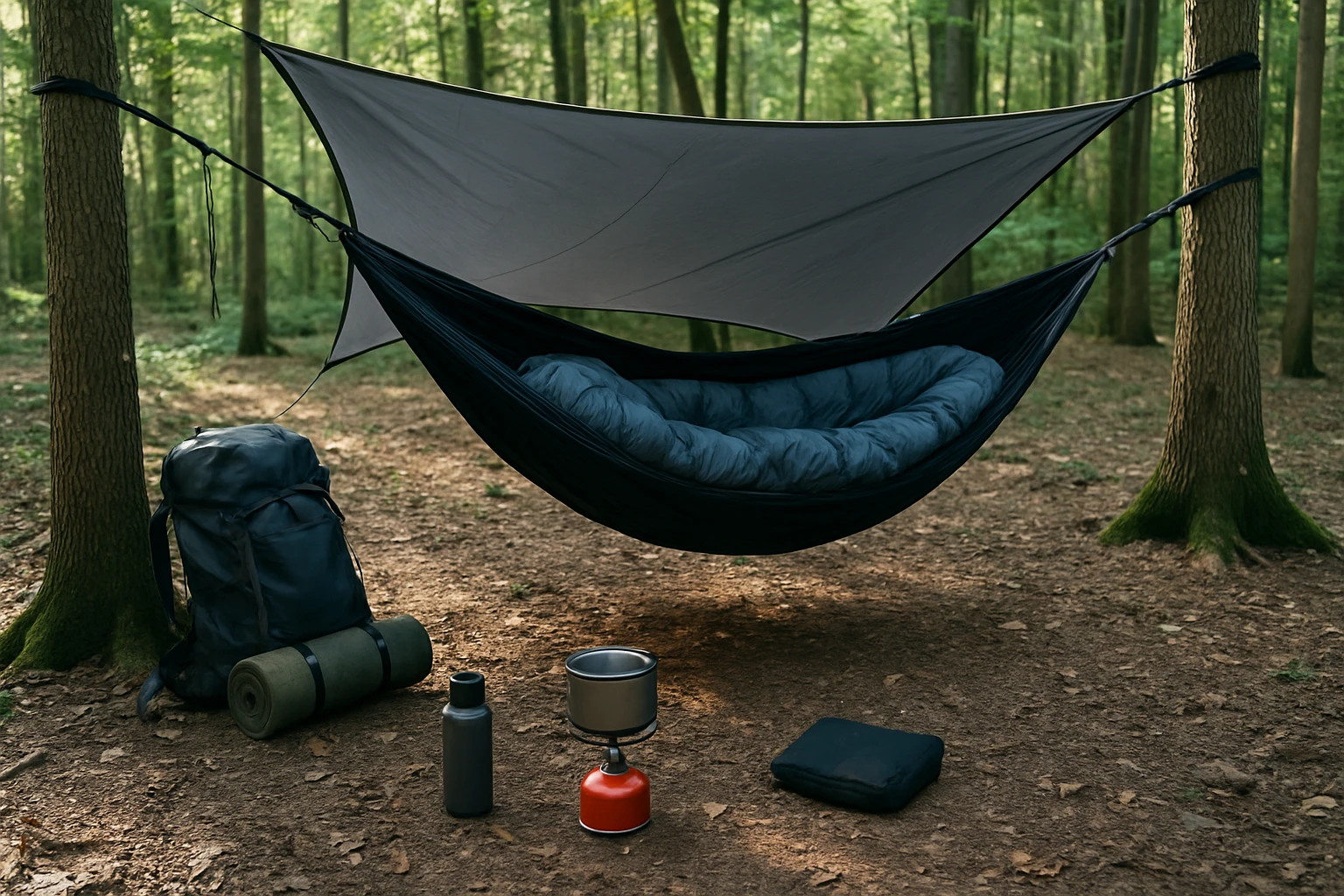 How to Set Up a Solo Long‑Distance Hiker's Hammock Camp