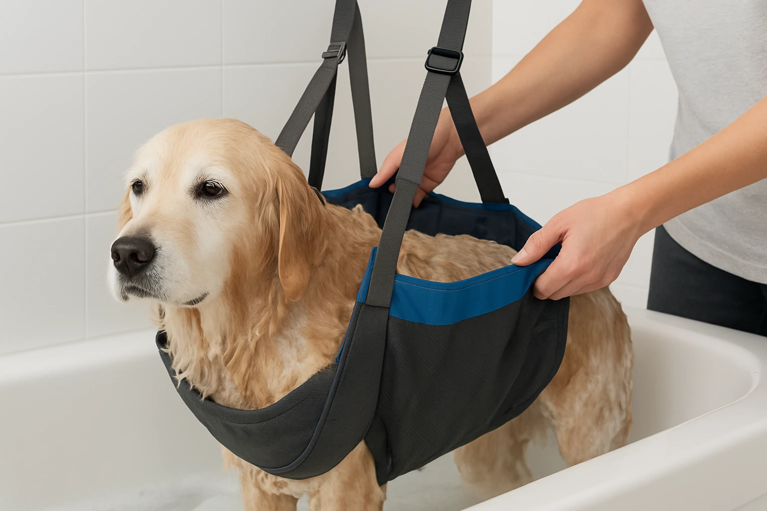 Best Waterproof Support Slings for Bathing Senior Dogs