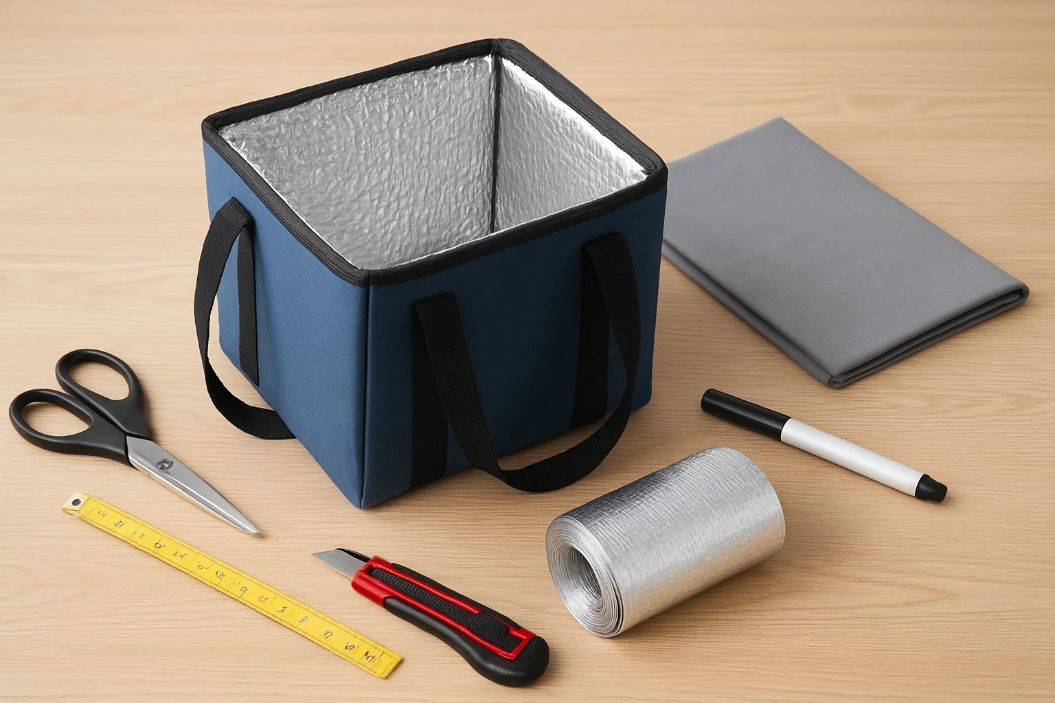 DIY Insulated Ice Transport Bag for Mobile Bartending