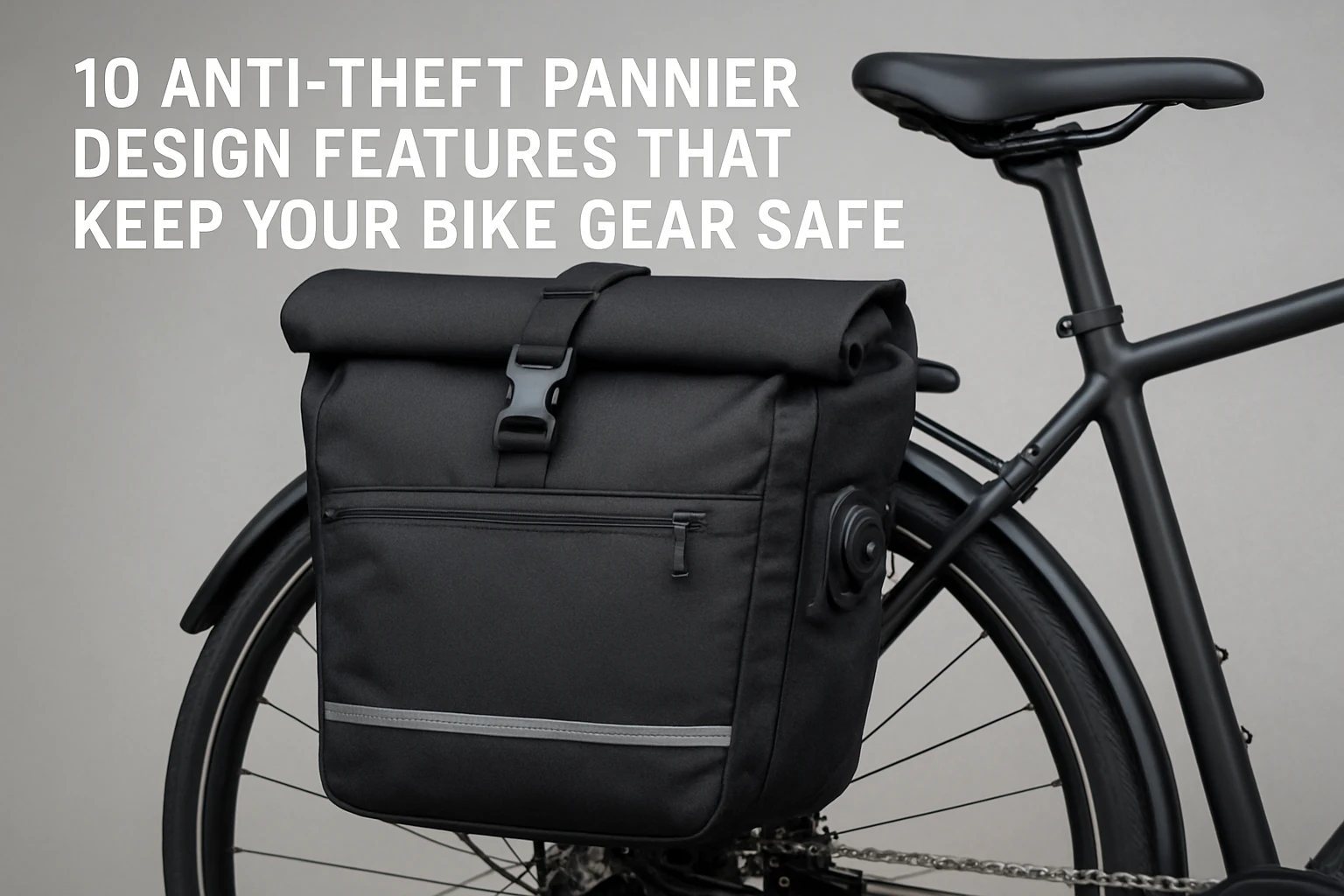 10 Anti-Theft Pannier Design Features That Keep Your Bike Gear Safe