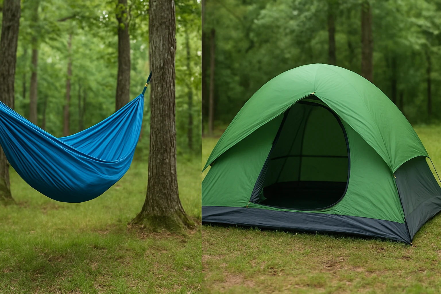 SEWANTA Nylon Camping Hammock Review: Single vs Double Size Comparison
