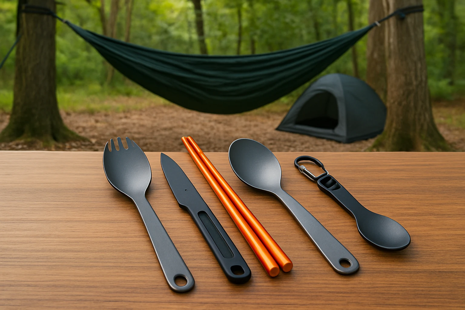 Top 10 Ultralight Utensils for Hammock Camping