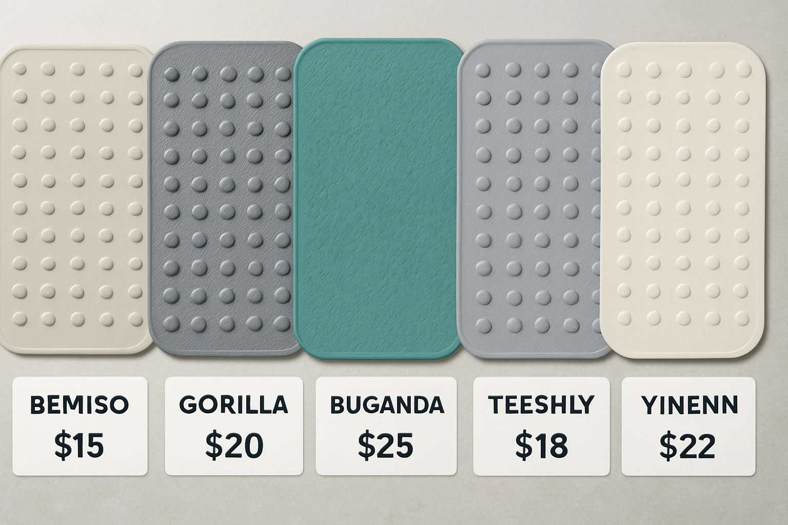 Best Non‑Slip Bath Mats Comparison 2024