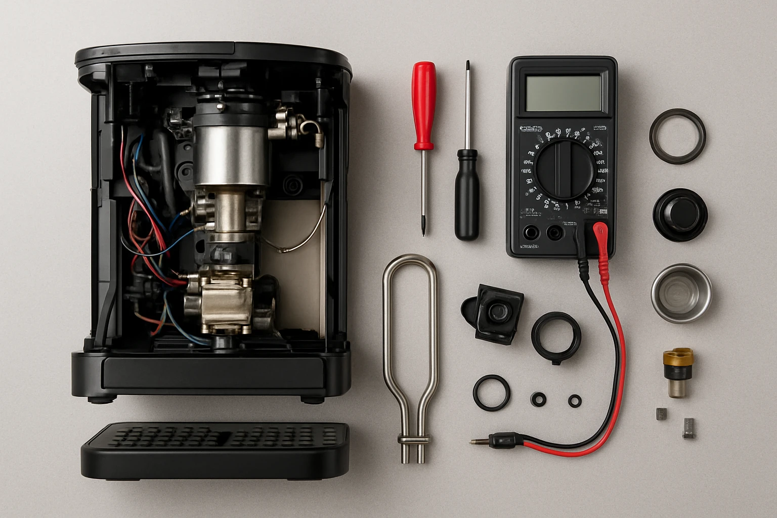 Compact Espresso Machine Teardown: DIY Diagnosis & Repair Guide
