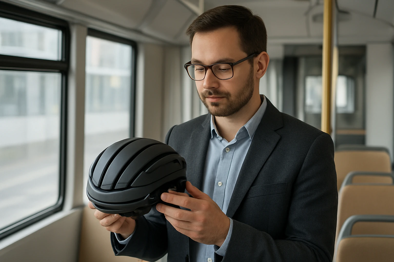 Ultimate Guide to Foldable Helmets on European Public Transport