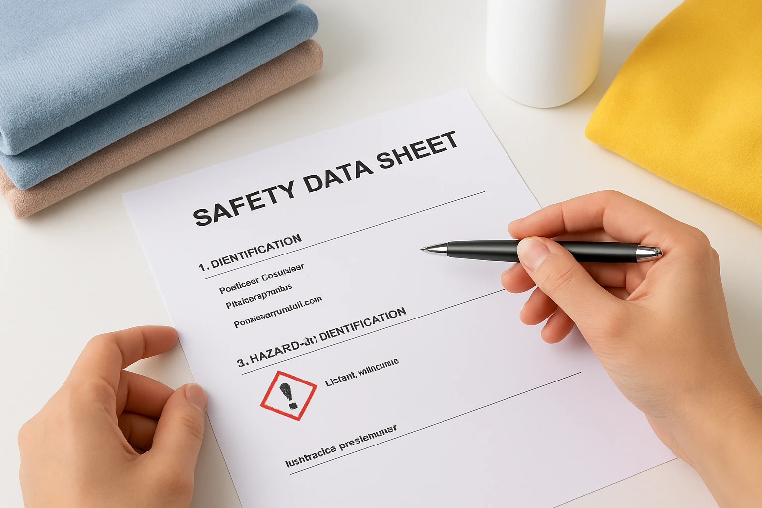 How to Read Textile SDS: A Parent's Guide
