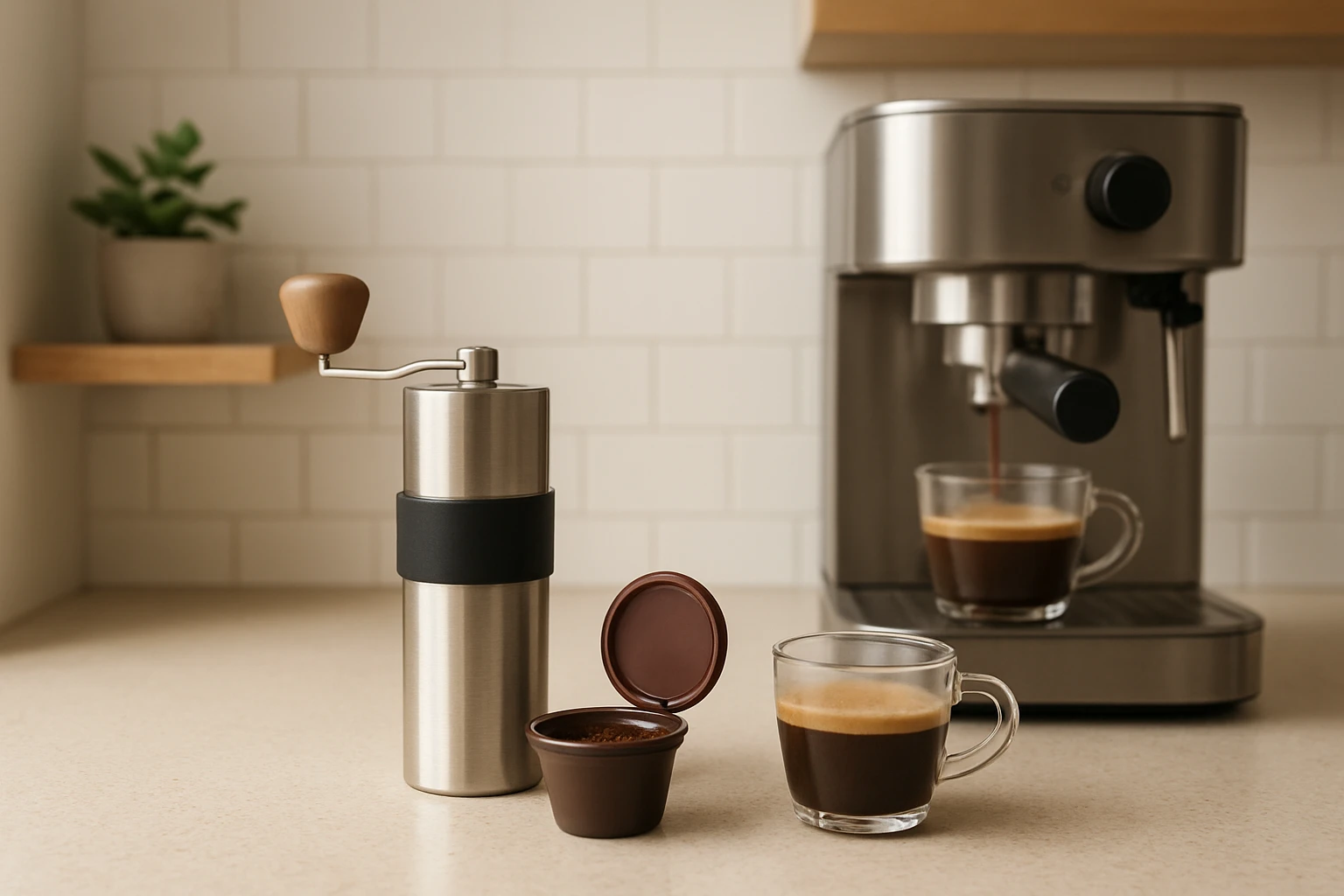 Zero-Waste Espresso Routine for Small Kitchens