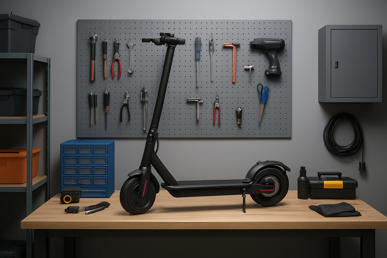 How to Set Up a Garage Workshop for Folding E‑Scooter Repairs