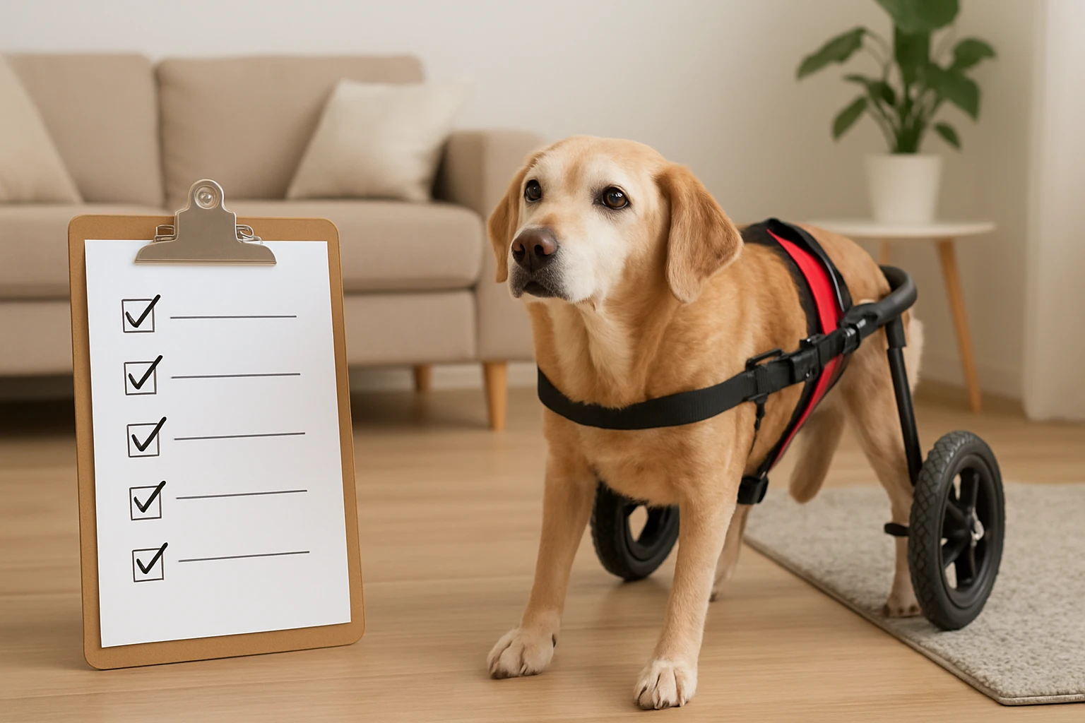 Ultimate Home Prep Checklist for Adopting a Senior Dog with Mobility Issues