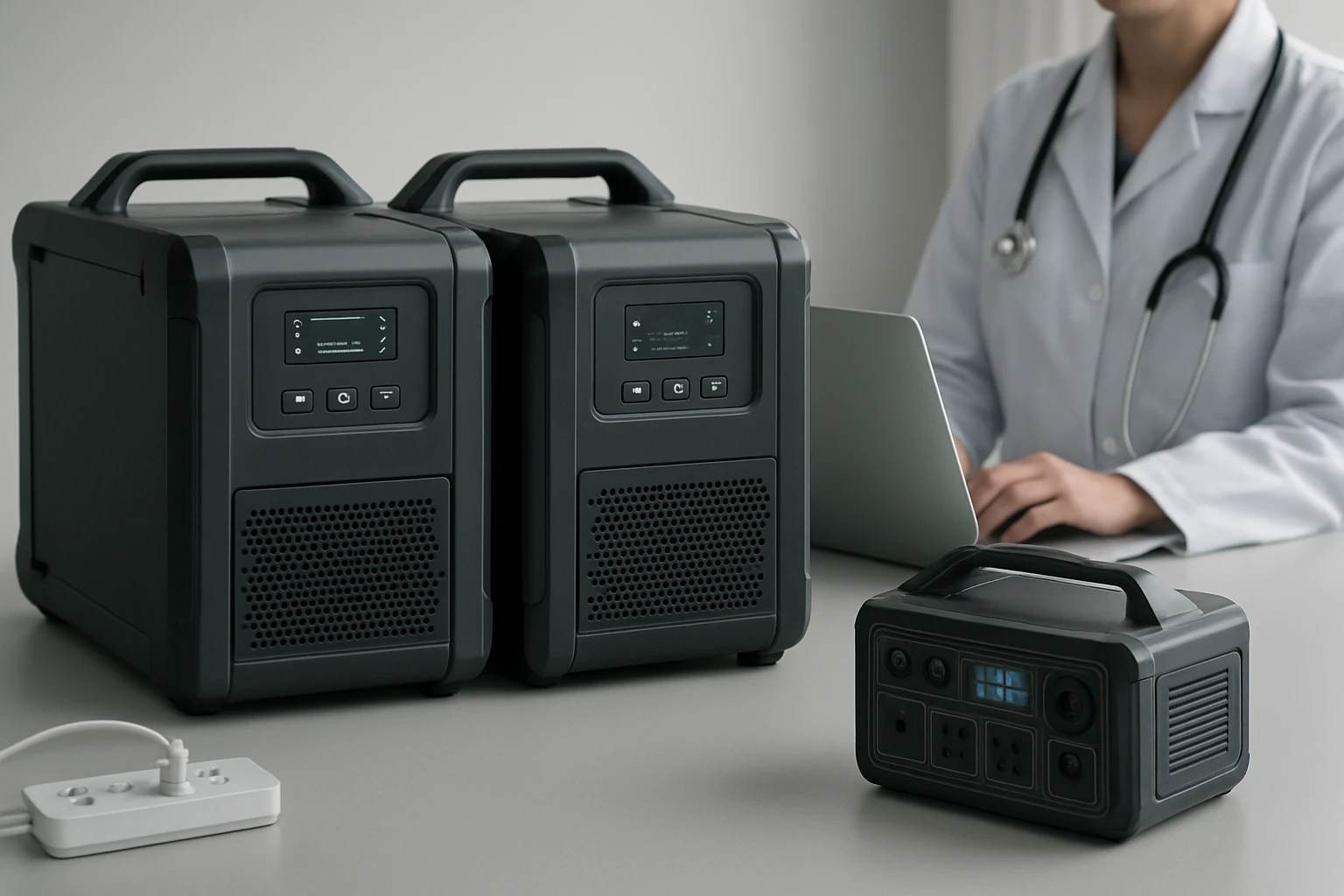Configure N+1 Redundant Portable Power for Medical Backup