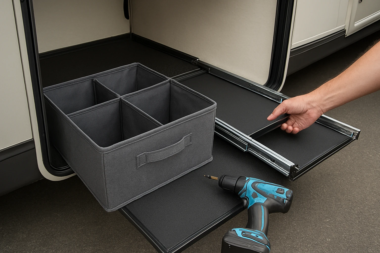 Choose, Install & Organize RV Slide‑Out Garage Trunk Organizers