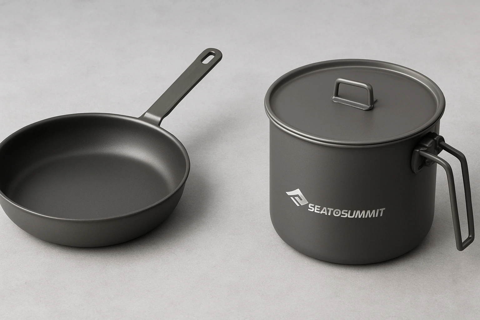 Enjoyicy Titanium Frying Pan vs Sea to Summit Frontier Camping Pot: In‑Depth Comparison