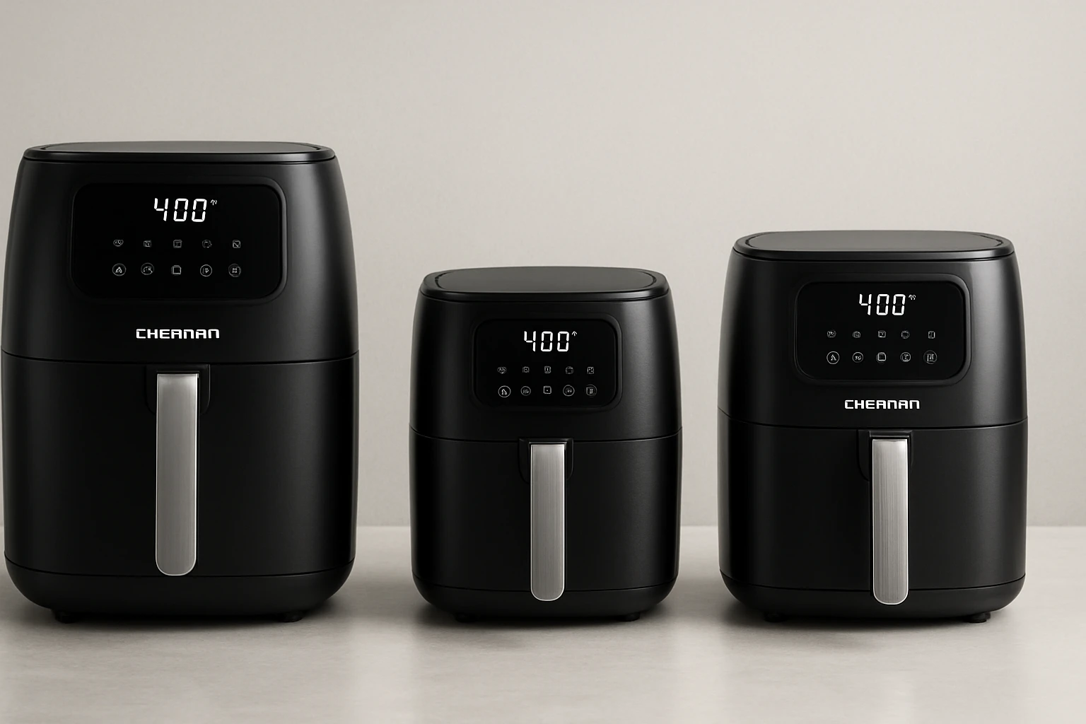 Chefman Air Fryer Comparison: XL 10L vs 2 Qt Mini vs 4 Qt Compact