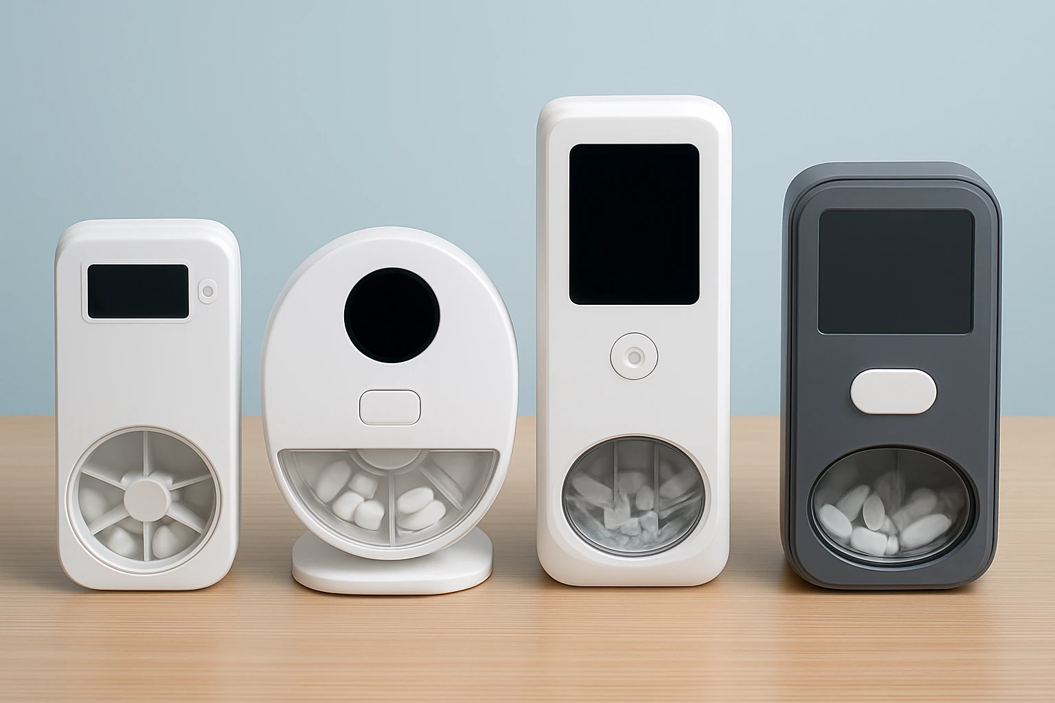 Smart Pill Dispensers Compared: Daviky, EziMedPil, Windtrace & LiveFine