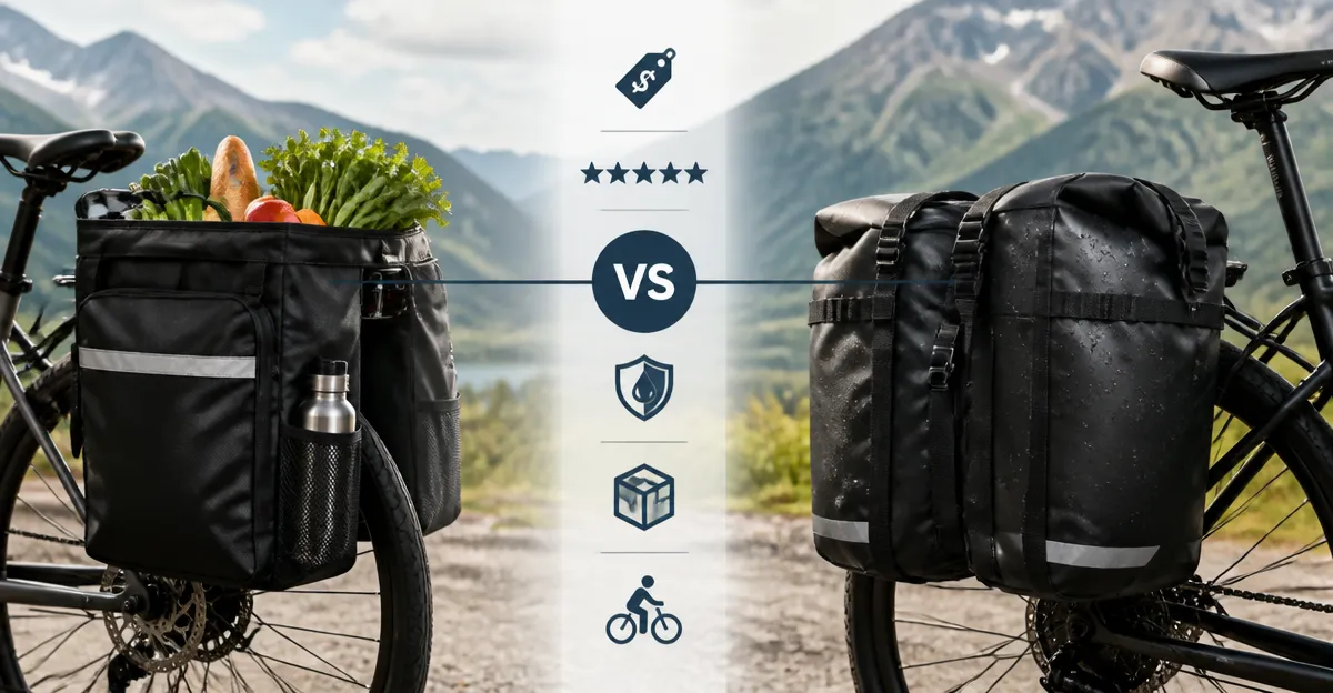 OutWurx vs Favoto Bike Panniers: Detailed Comparison