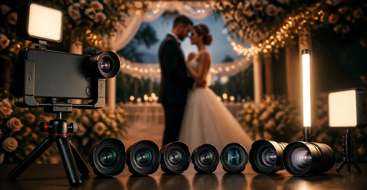 10 Lens & Light Combos for Wedding Smartphone Filmmakers