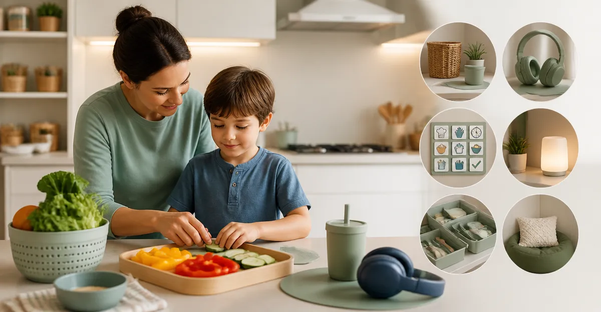 How to Reduce Sensory Overload in the Kitchen for Neurodivergent Children