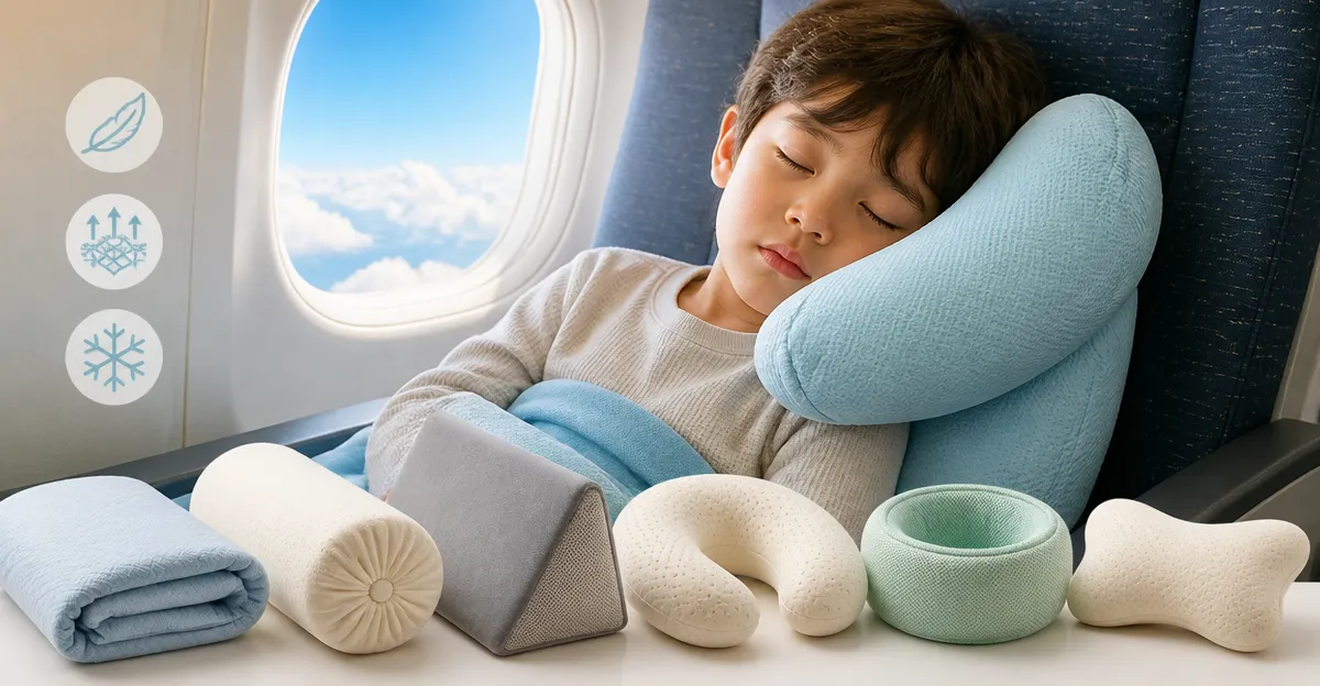 10 Best Travel Pillow Alternatives for Kids with Eczema