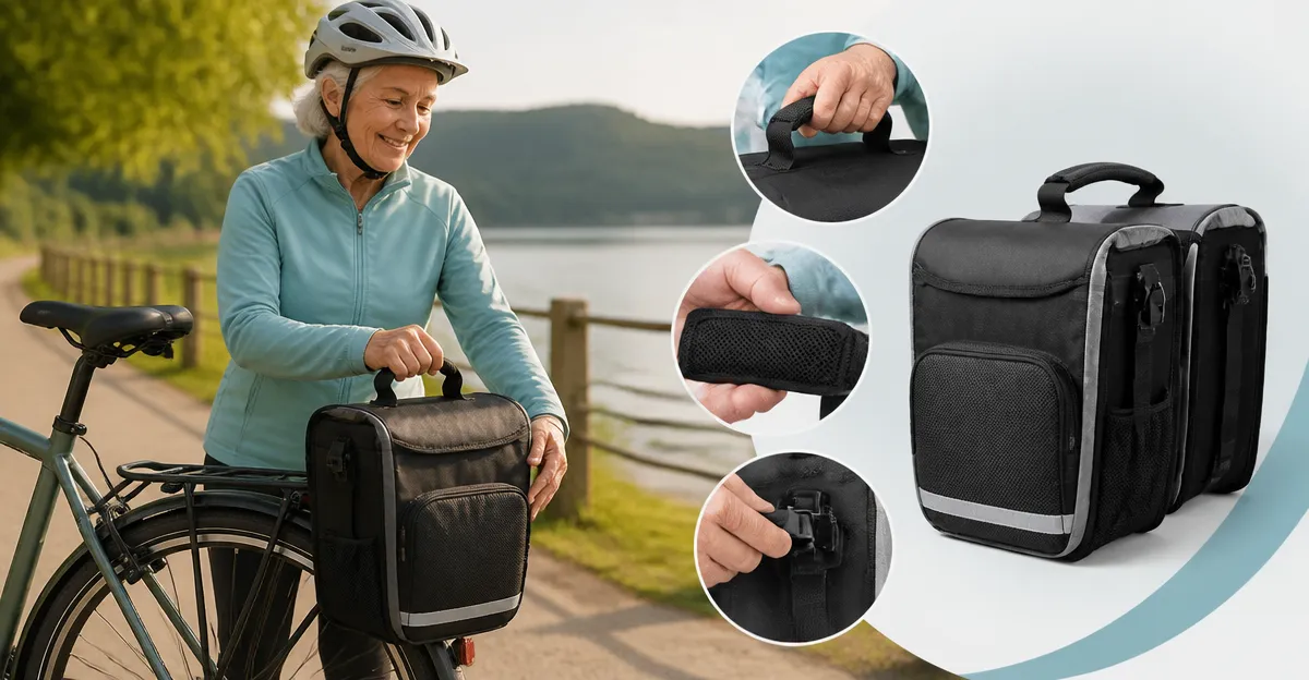 Ergonomic Pannier Handles for Seniors: Ultimate Guide