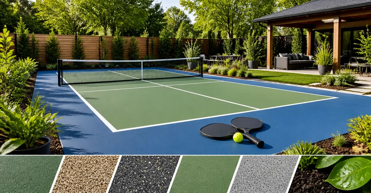 Eco-Friendly Backyard Pickleball Court Surfacing Guide