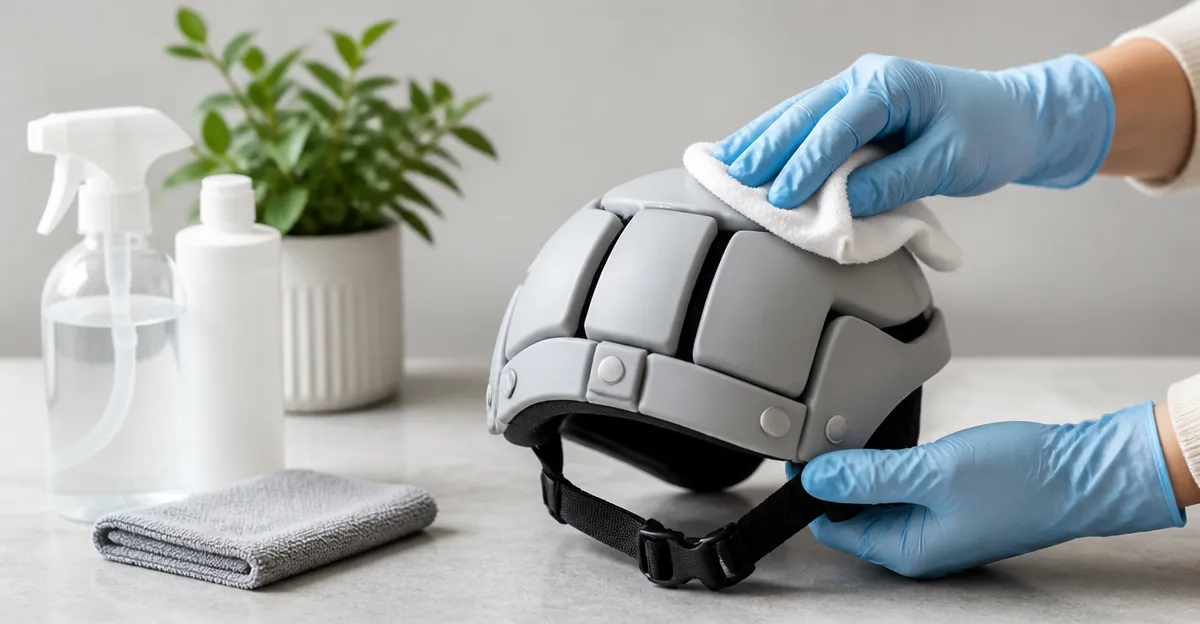 How to Safely Disinfect a Foldable Helmet