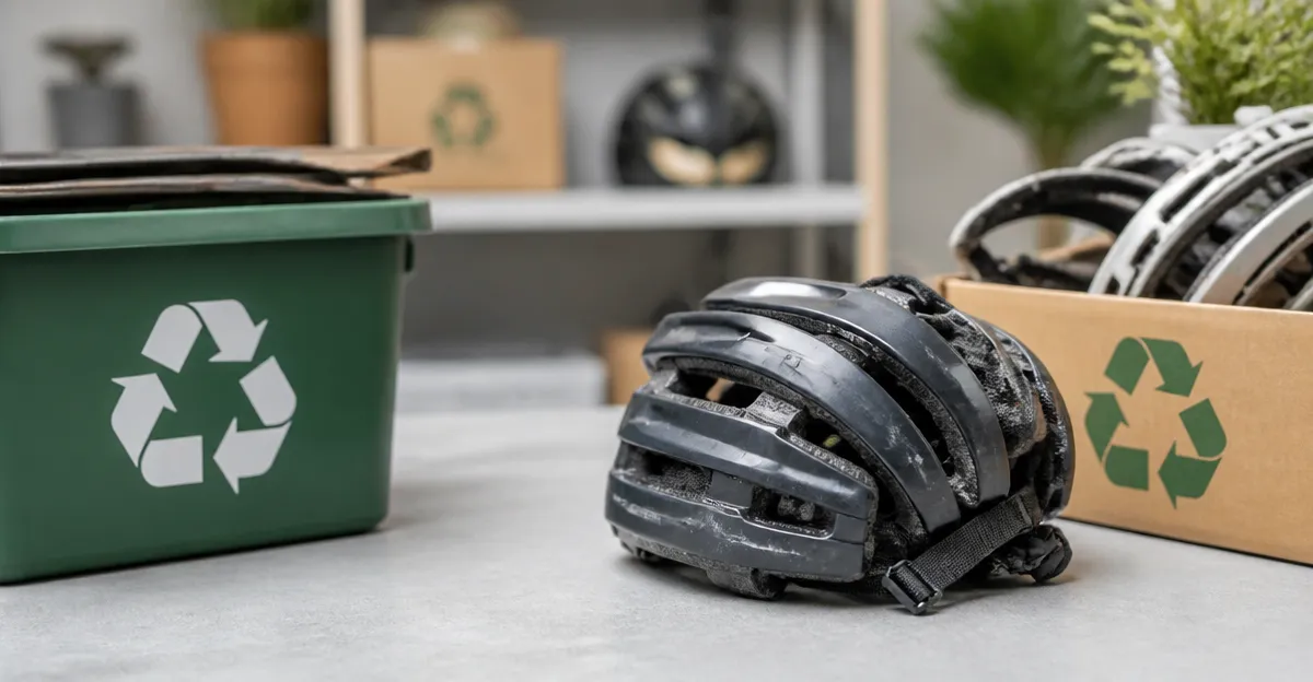 Where to Recycle or Upcycle a Damaged Foldable Helmet