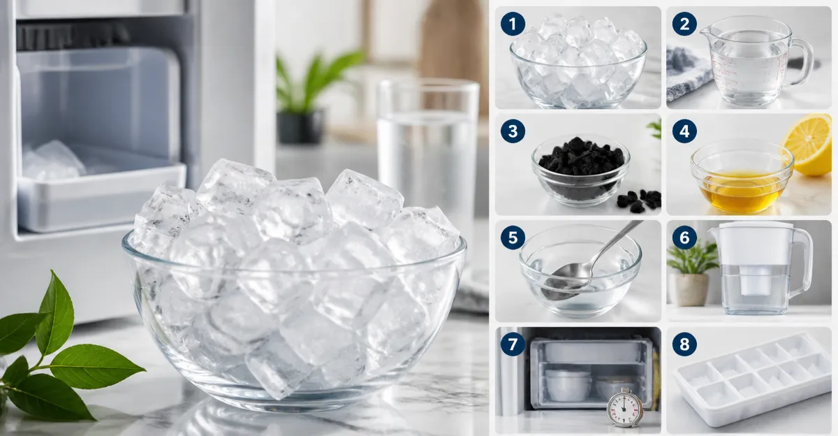 Remove Chlorine Taste from Ice: 8 Quick DIY Fixes
