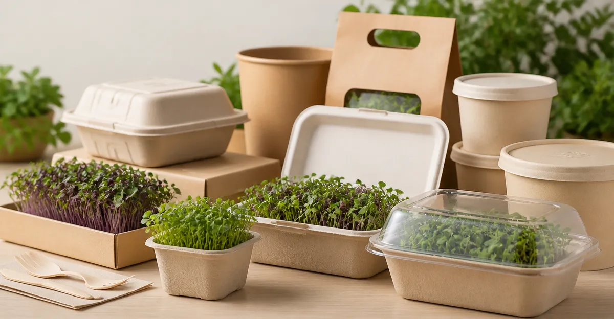 12 Best Biodegradable Packaging Solutions for Microgreens
