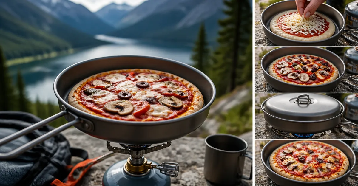 How to Make Trail Pizza in a Titanium Pan