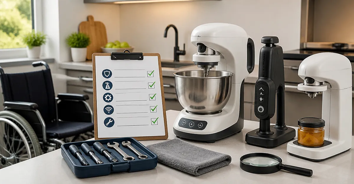 Annual Maintenance Checklist for Adaptive Kitchen Devices