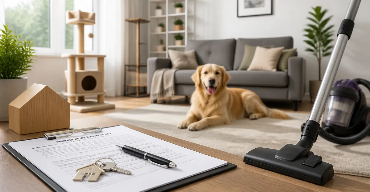 How Landlords Set Vacuum Cleaning Requirements in Pet Leases
