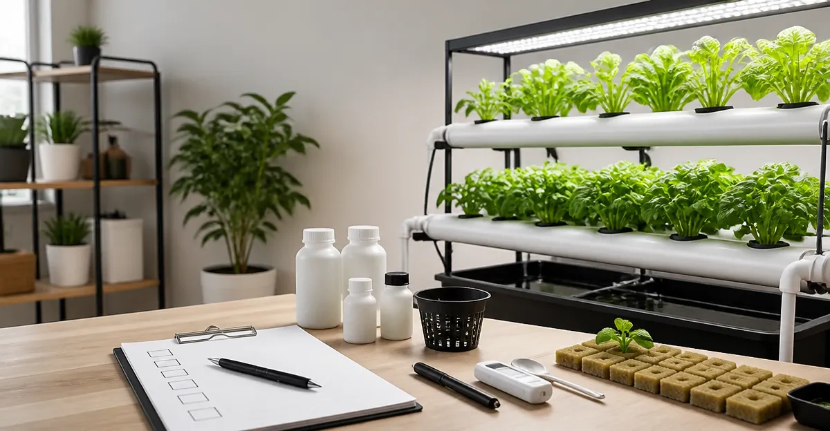 How to Start an Indoor Hydroponic System – Startup Checklist