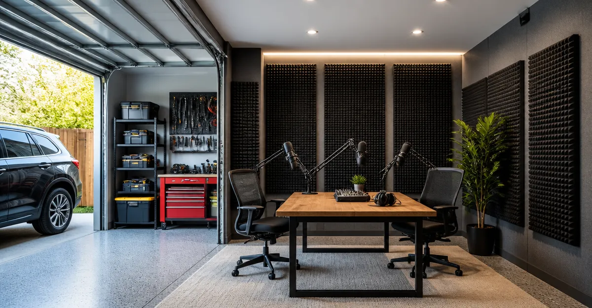 DIY Guide to Soundproofing a Shared Garage for Podcasting