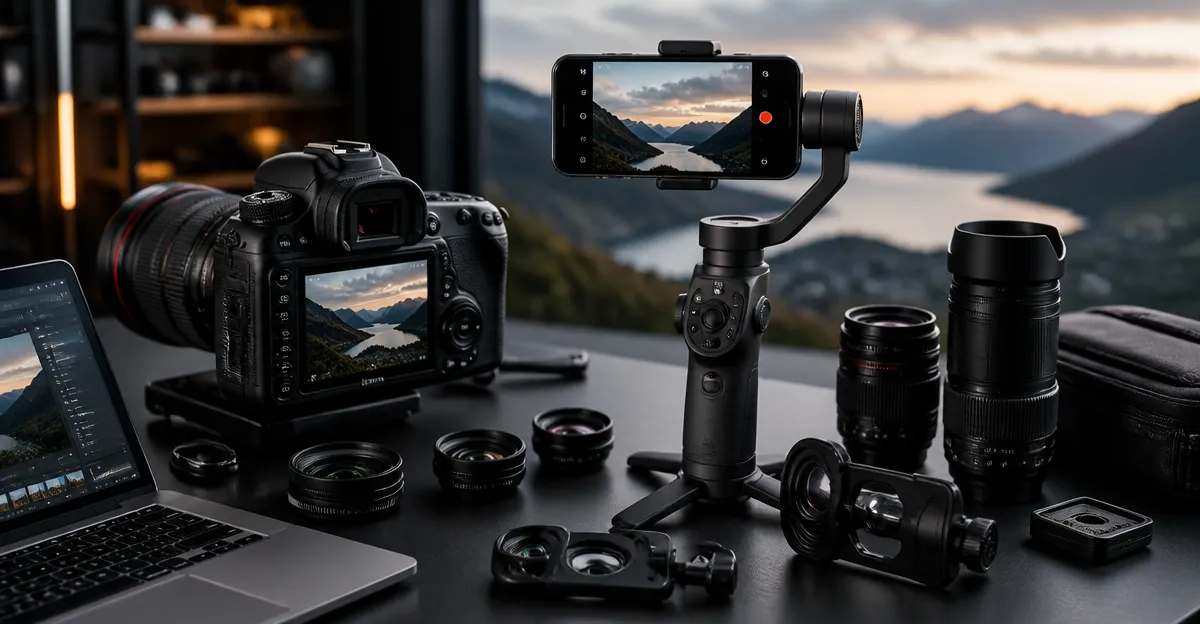 Integrating Smartphone Lenses and Gimbals into DSLR Workflows
