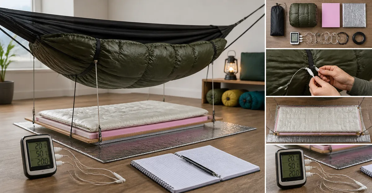 How to Test Underquilt R-Value at Home: DIY Step-by-Step Guide