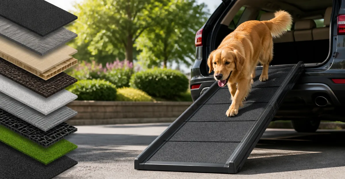 Top 10 UV-Resistant Dog Ramp Materials for Durable Outdoor Use
