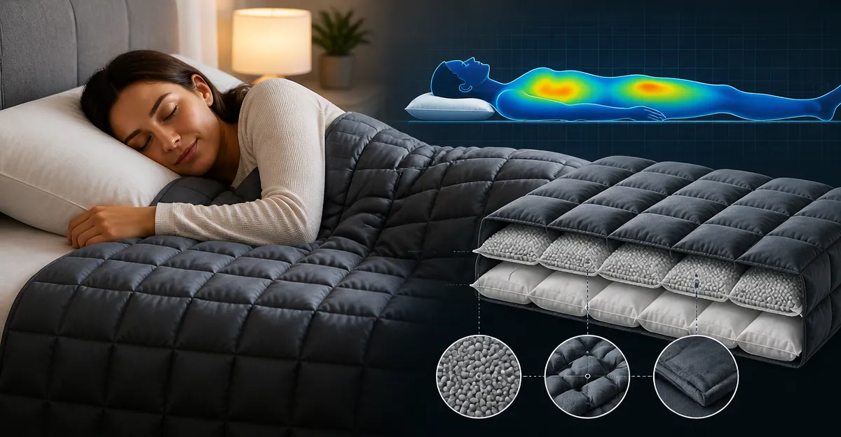 Weighted Blanket Design: Pressure Mapping & Fill Distribution