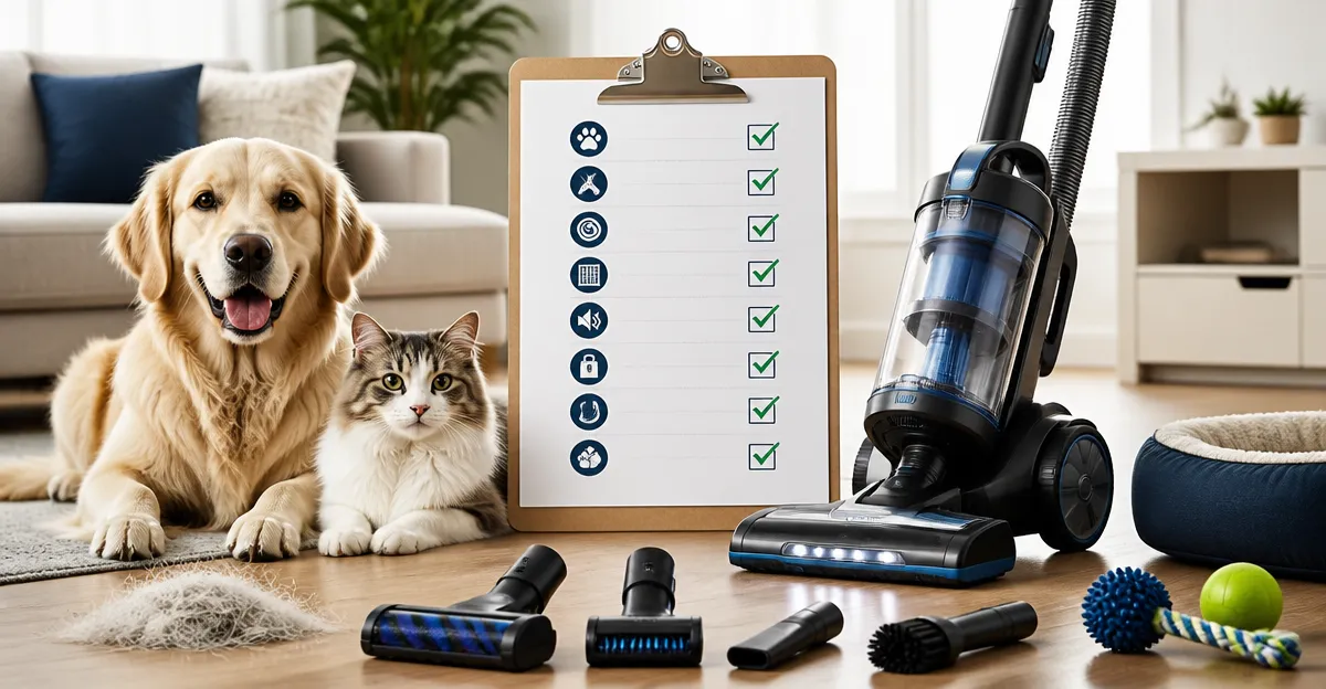 The Ultimate Vacuum Buying Checklist for First-Time Pet Owners