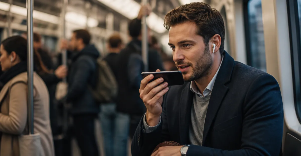 How to Record Crystal-Clear Voice Memos on a Noisy Commute