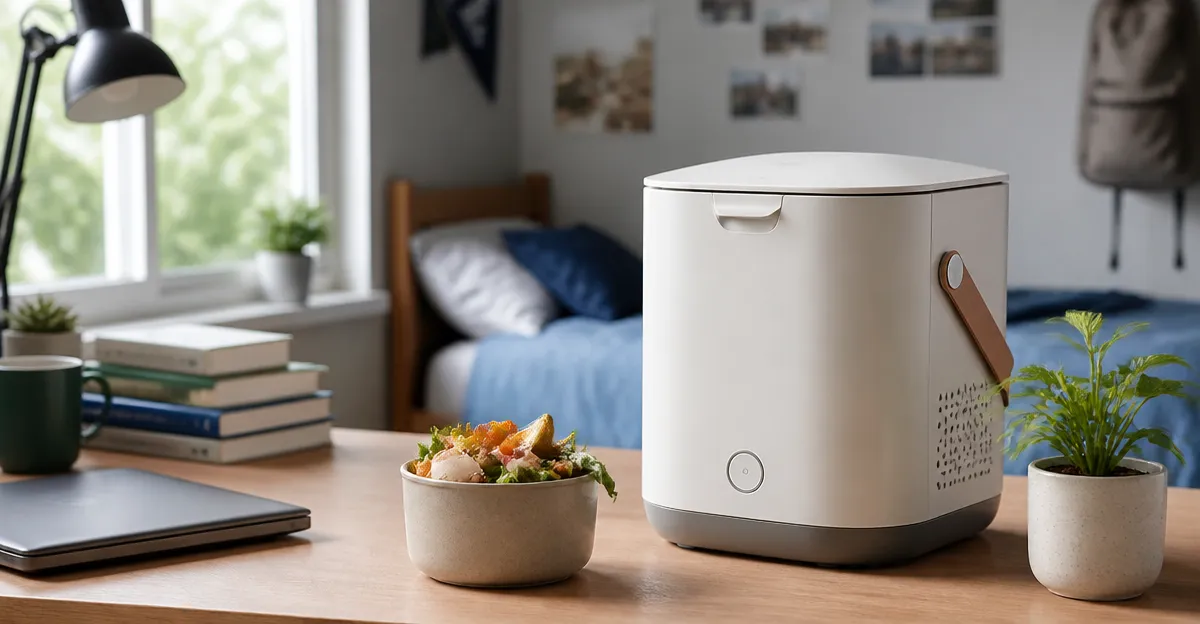 7 Best Compact Countertop Composters for Dorm Rooms