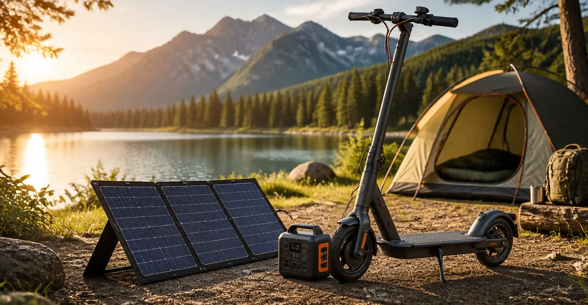 10 Best Solar Chargers for Folding E‑Scooters: Portable Camping Power
