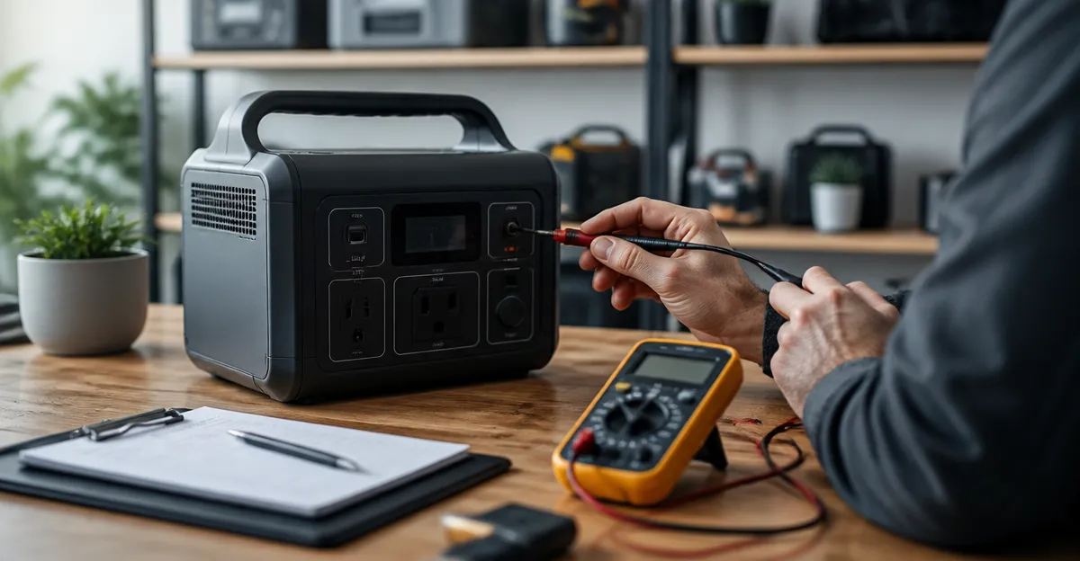How to Test Used Portable Power Station Battery Health