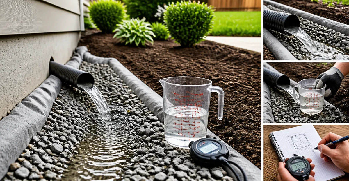 How to Test French Drain Flow Capacity: DIY Flow Rate Guide