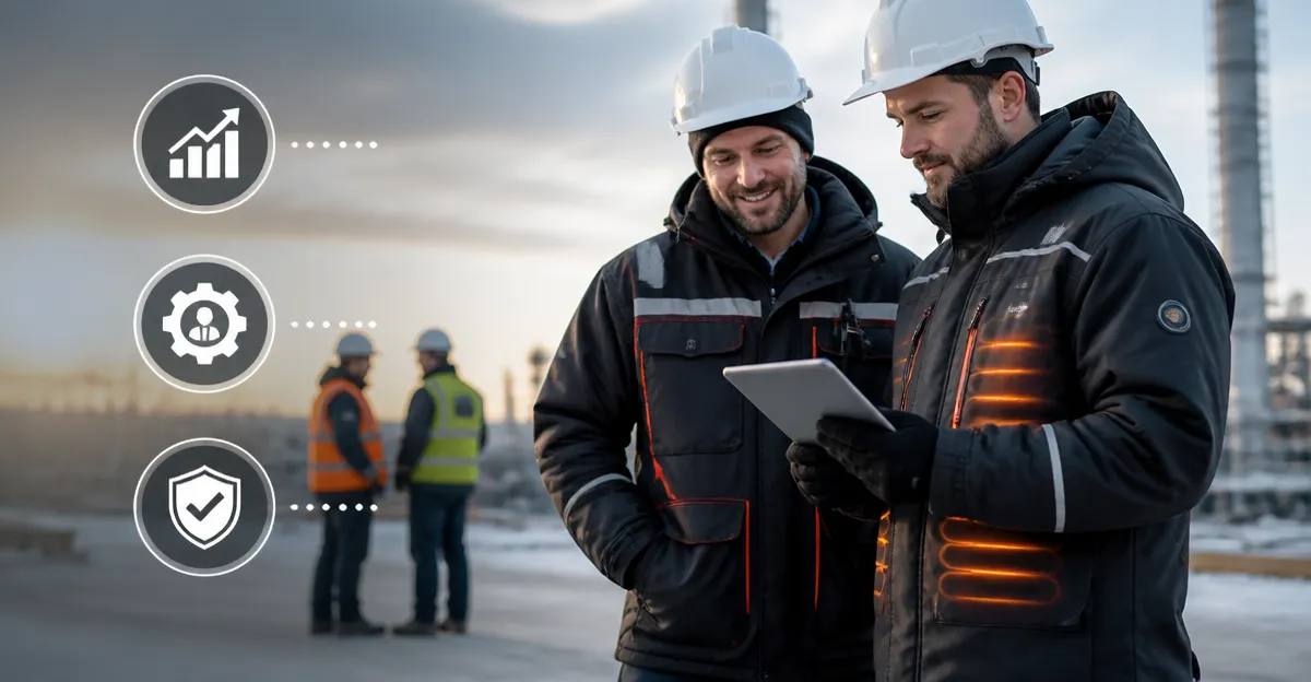 Employer’s Guide to Heated Clothing ROI: Savings, Productivity & Safety
