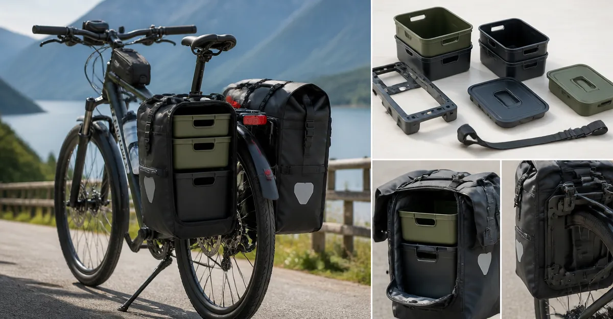 How to Build and Use a Modular Reusable Container System for Panniers