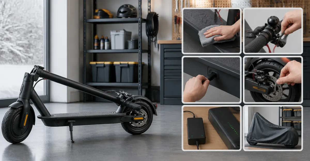How to Winterize a Folding Electric Scooter for Long-Term Storage
